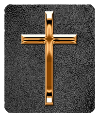 Copper Single Cross Shimmer Black